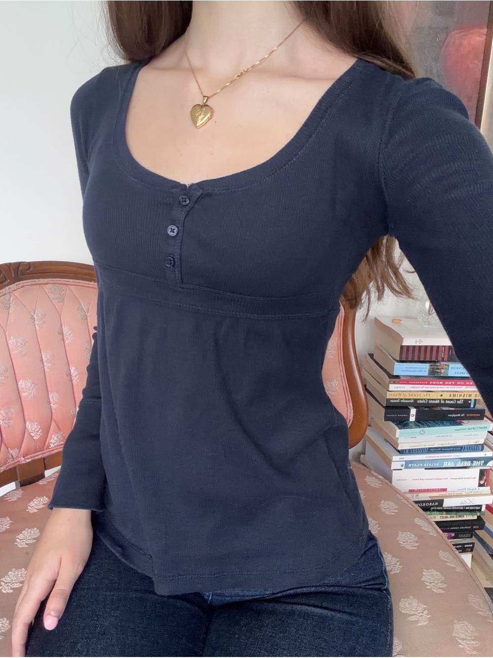 Hollister Babydoll Top
